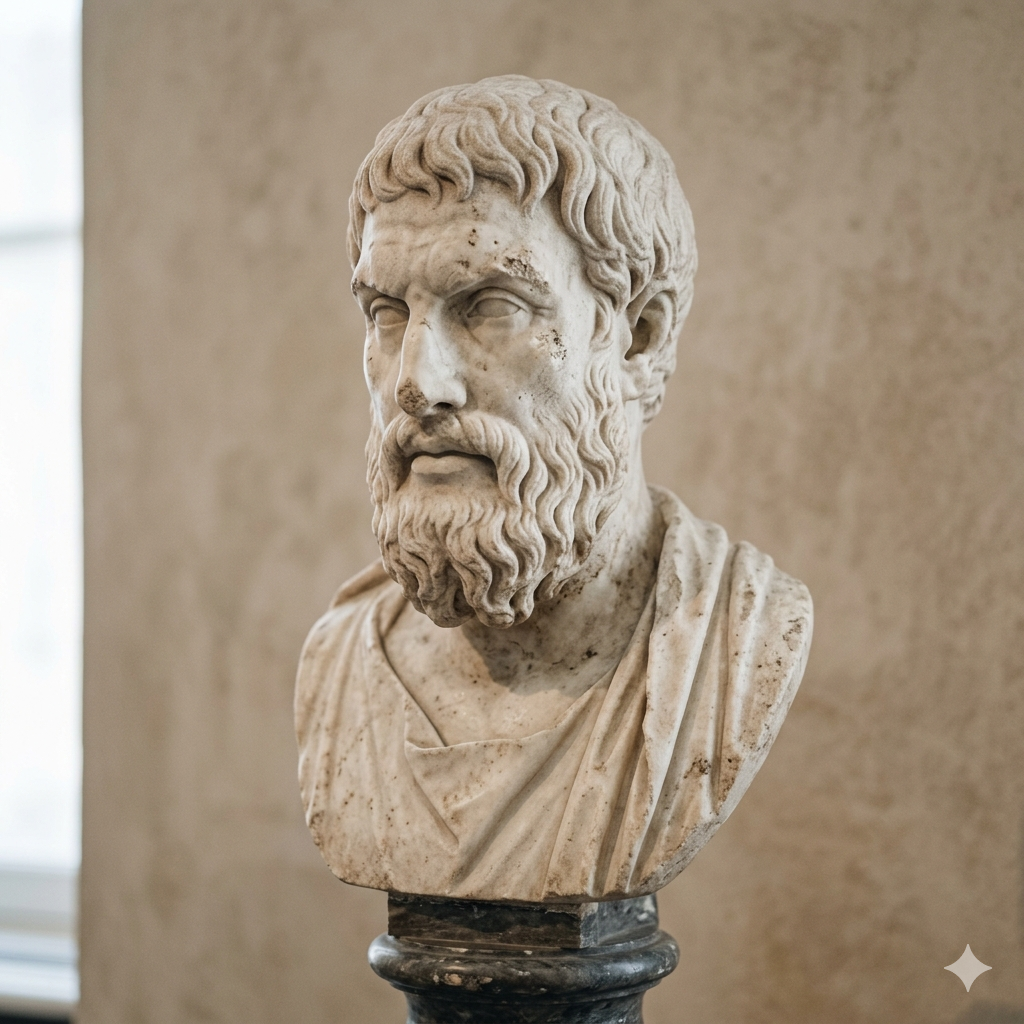 Busto de Epicuro
